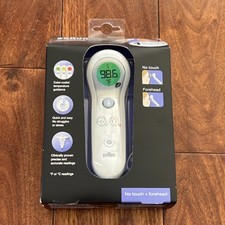 Braun NTF3000US No Touch Plus Forehead Digital Thermometer