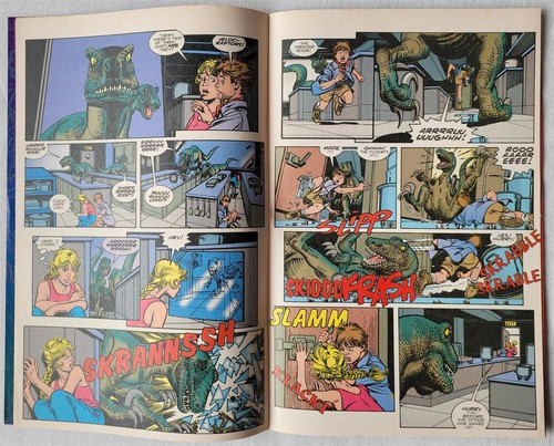 Jurassic Park #4 (Topps 1993) - Picture 3 of 3