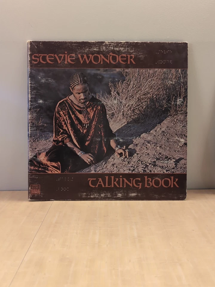 Stevie Wonder Talking Book LP Motown 1972 Vinyl Ultrasonic Cleaned Foto 2 de 4