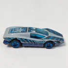 VTG 2003 Hot Wheels Aeroflash Silver Bullet Highway Hwy 35 World Race RARE HTF