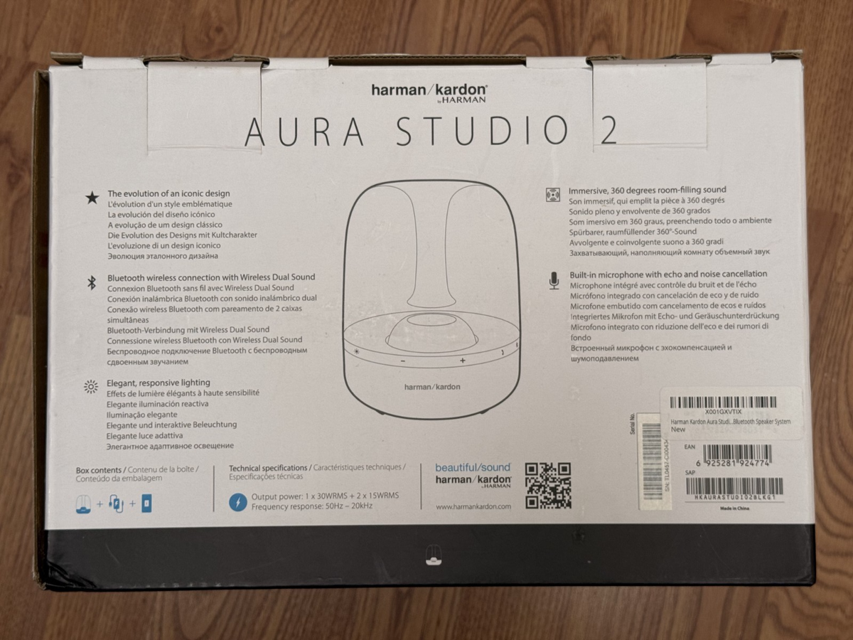Harman Kardon Aura Studio 2 Bluetooth AirPlay WiFi Speaker