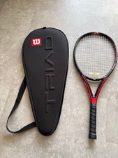 Wilson Triad Tennis Racket And Case Japan Ship