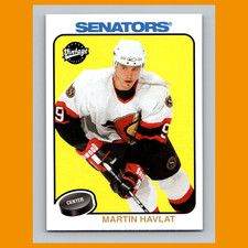 Martin Havlat #176 2001-02 Upper Deck Vintage Ottawa Senators Hockey Card NHL