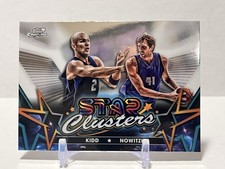 2023-24 Topps Chrome Cosmic Star Clusters Jason Kidd Dirk Nowitzki