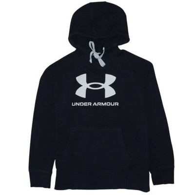 Under Armour Herren Schwarz Pullover Hoodie M Logo Sportswear