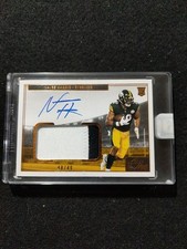 Najee Harris 2021 Panini One Rookie Jersey Patch Auto #/49 Factory Encased