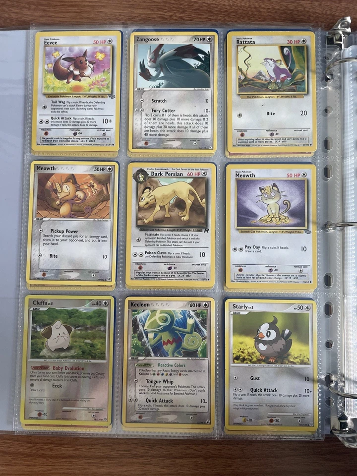 Pokemon TCG Vintage Card Binder Lot #2 1995-2008 Generations 1-4 - Image 4 of 4