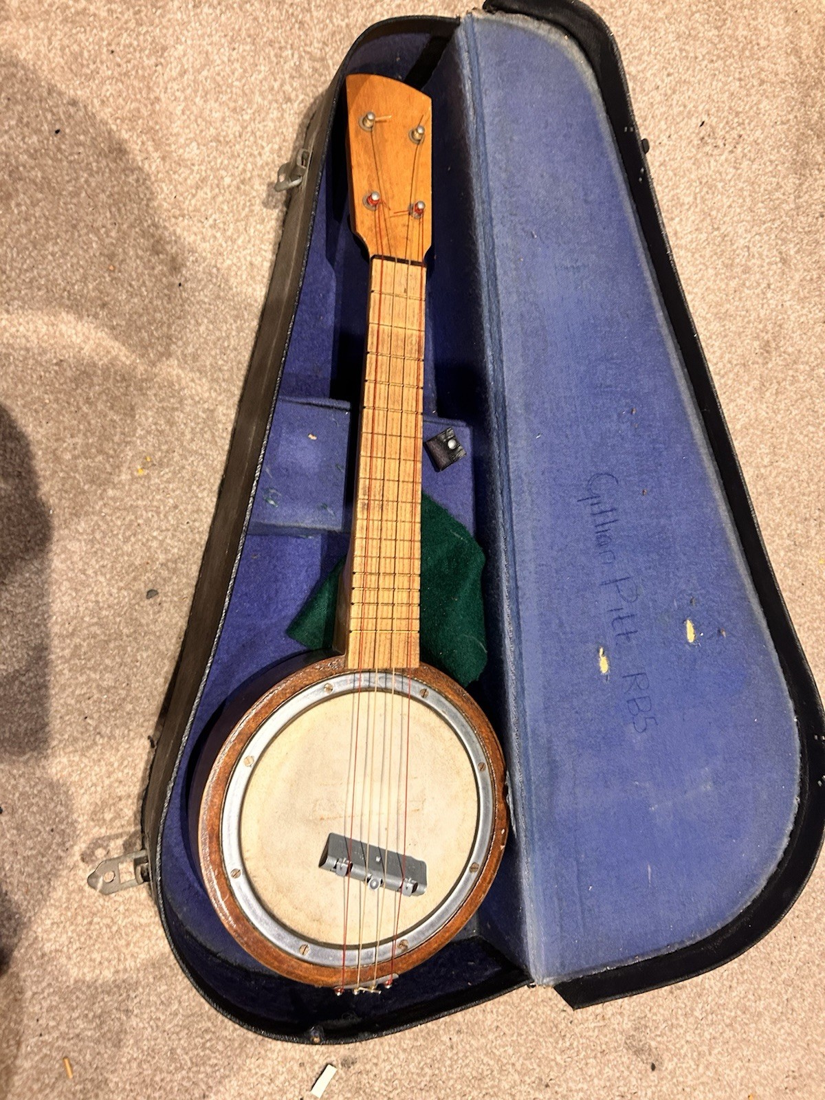 Vintage Roland Concertino  Banjo Ukulele Headstock tone ring (No Name)