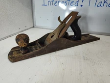 Vintage Stanley No 6 Wood Plane. Smooth Bottom. Made In USA!