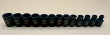 Matco 13 PIECE 3/8" DRIVE METRIC 12 POINT ADV IMPACT SOCKET SET