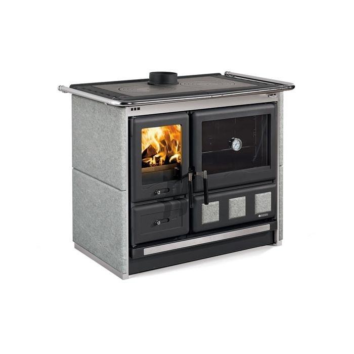 F0324 CUCINA ALEGNA ROSAXXLVST NORDICA KW8,5-COL.ANTRACITEPETRA NAT