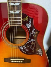 KGarage CD250HBHS Gibson Hummingbird Style Acoustic Guitar w/ New Soft Case