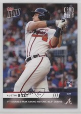 2019 Topps Now Card of the Month /1476 Austin Riley #M-MAY Rookie RC 1cc7. rookie card picture