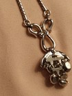 Alfred Philippe TRIFARI Pat Pend Vintage Rhinestone Grape Waterfall Necklace 15" — photo 4