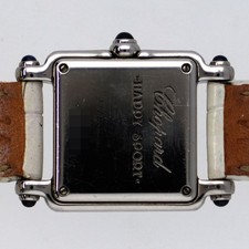 Chopard 27/8892-23 Happy sports WATCH white SS/leather QZ 2