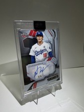 2026 Topps Chrome Black Ivory Autographs Bookend 5/5 Yoshinobu Yamamoto Dodgers 