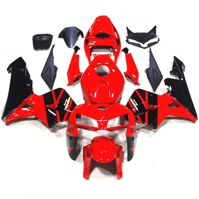 Red Black Fairing Kit for Honda 2005-2006 CBR600RR F5 05 06 ABS Plastic Bodywork