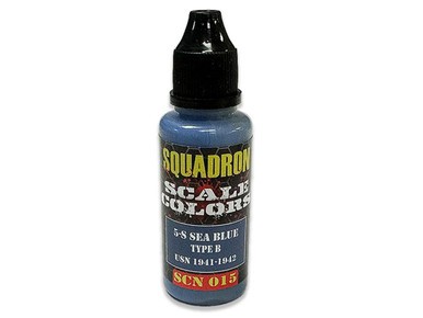 Squadron 015 Colors 5-S Sea Blue Type B Acrylic Airbrush Paint (15ml