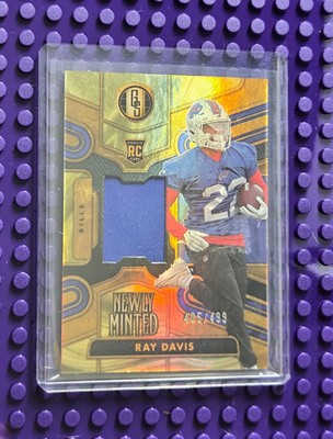 Ray Davis 2024 Panini Gold Standard #NMM-RDS Newly Minted #/499 Buffalo Bills