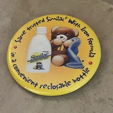 Similac Formula Light Up Button Pin Works Great