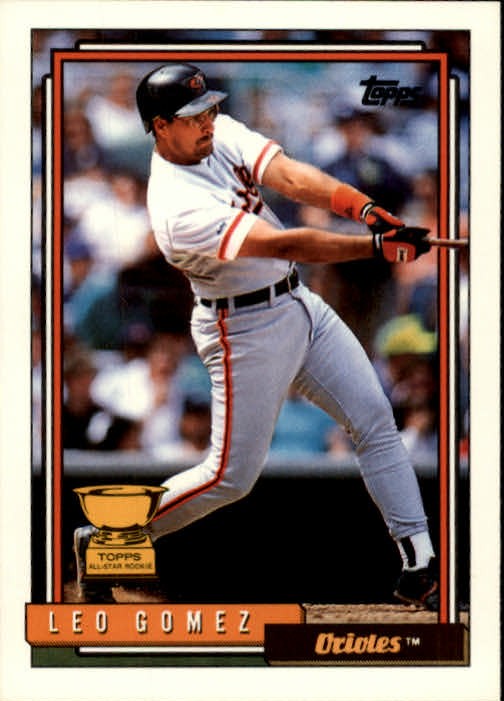 1992 Topps #84 Leo Gomez - BB