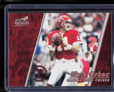 Elvis Grbac 1998 Pacific Aurora #24 Championship Fever Platinum Red SP