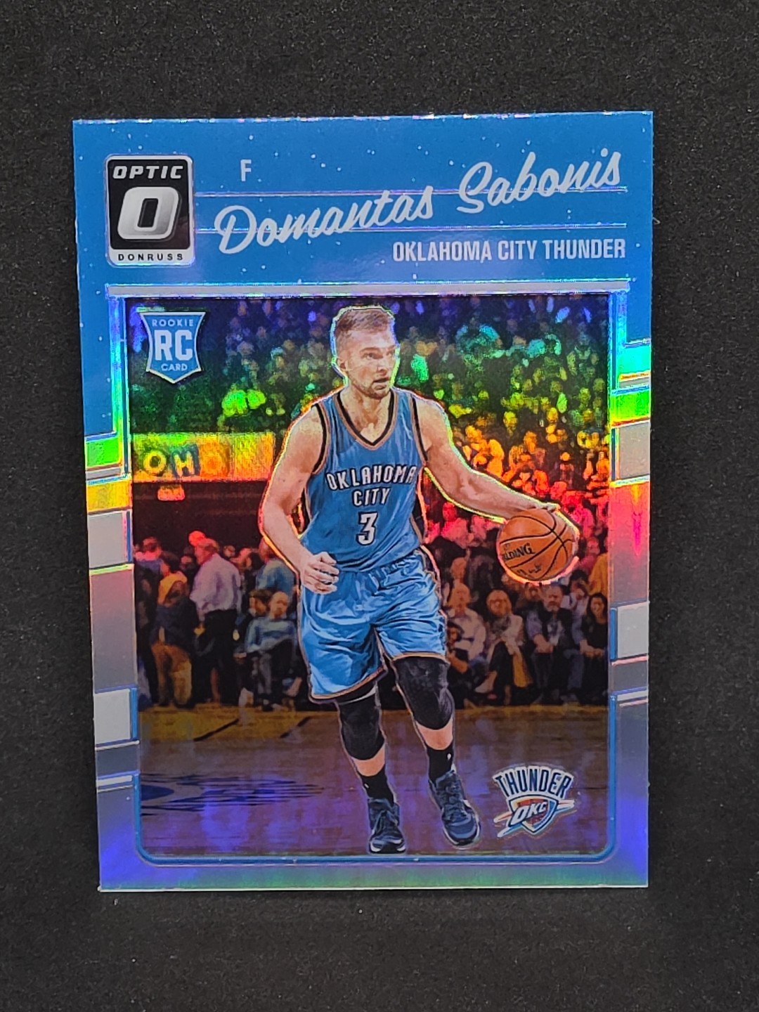 2016-17 Panini Donruss Optic Domantas Sabonis RC Holo Silver Prizm Rookie #161