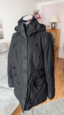 Winterjacke Damen Schwarz Größe 42 Marke Zero