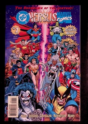 DC Versus Marvel/Marvel Versus DC #1 Direct Edition (1996)