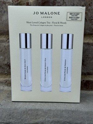 Jo Malone Trio Gift Set 3x10ml | English Pear Collection + Wood Sage & Sea Salt