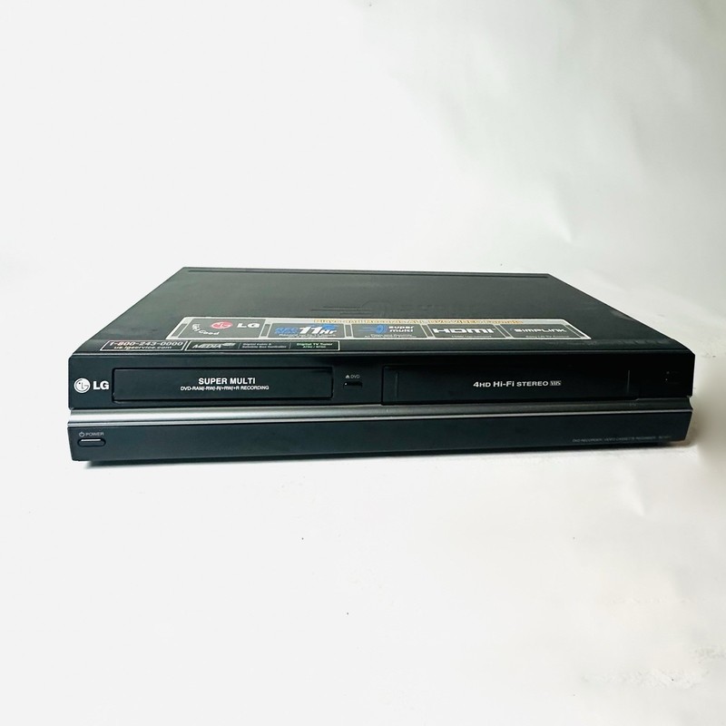 LG RC797T Super Multi DVD Recorder VCR COMBO /Digital TV Tuner Player w/ Remote