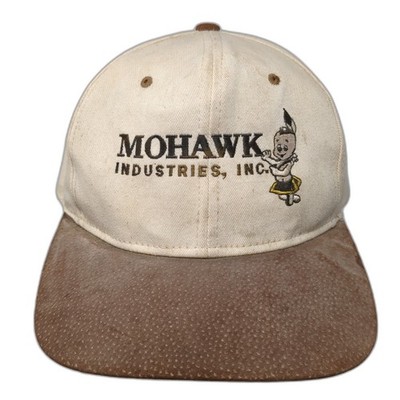 Mohawk Industries, Inc. Slideback Baseball Cap Beige One Size Adjustable 6 Panel