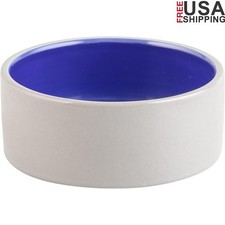 High Gloss Heavyweight Ceramic Pet Bowl Dishwasher Safe Cats Small Dogs New
