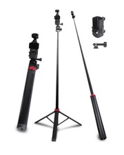 Leenconghui 80" Tripod Selfie Stick for DJI Osmo Pocket Black