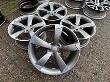 4x Orgi. Audi A4 8K Alu Felgen Rotor 8,5x 19 Lk5x112 ET43 8K0601025AR  J