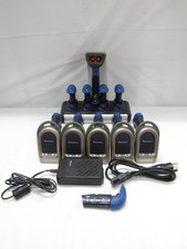 Lot of 6 Intermec SR61B Bluetooth 1D Barcode Scanner with Charge Base Battery