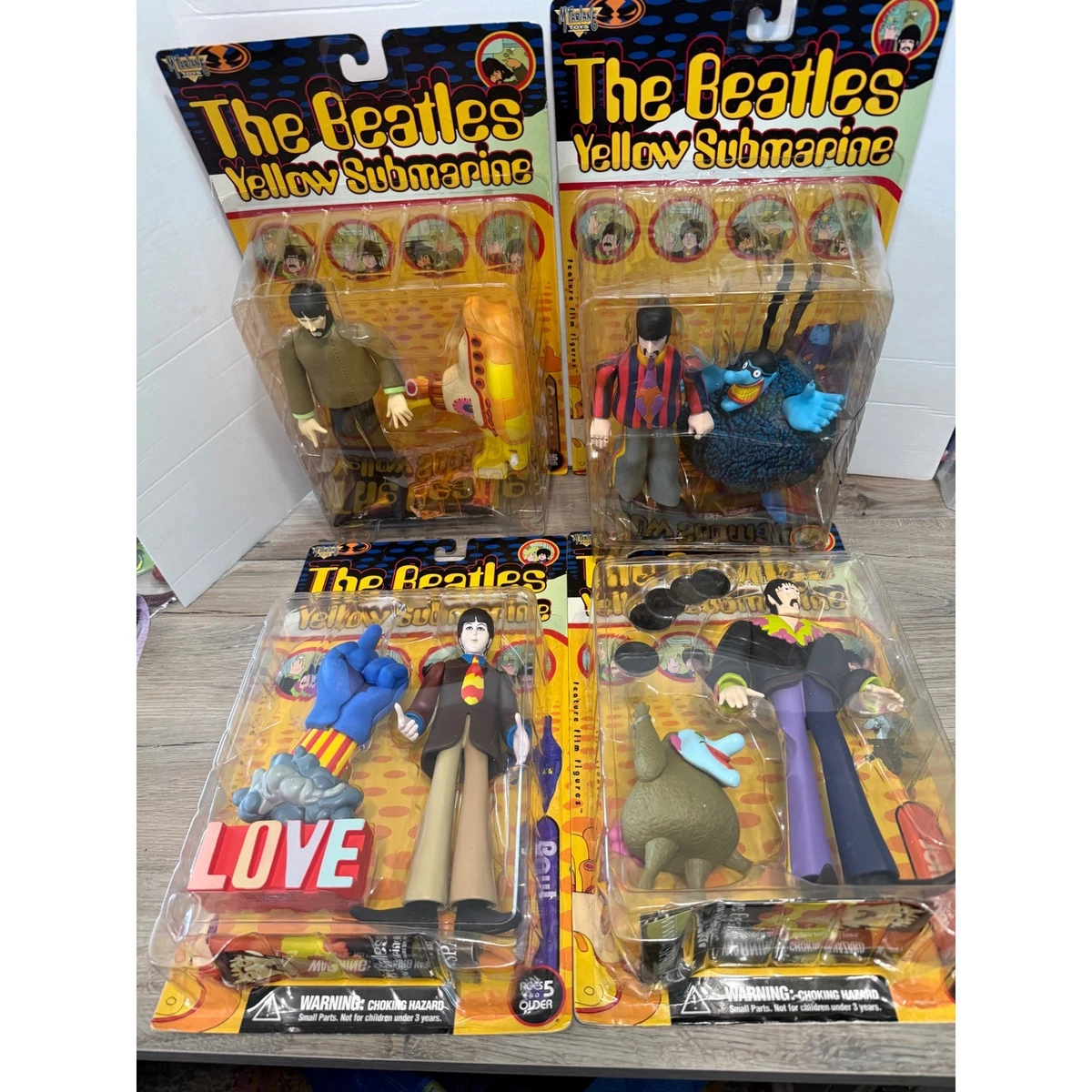 McFarlane Toys The Beatles Music 1999 Year Manufactured Action