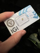 diamante certificato igi