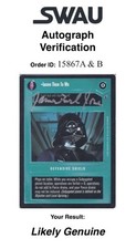 Star Wars CCG - James Earl Jones (Darth Vader) - signed card - SWAU verification
