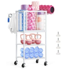 Home Gym Storage Rack, Workout Equipment Storage, Weight Rack for Dumbbells, ...
