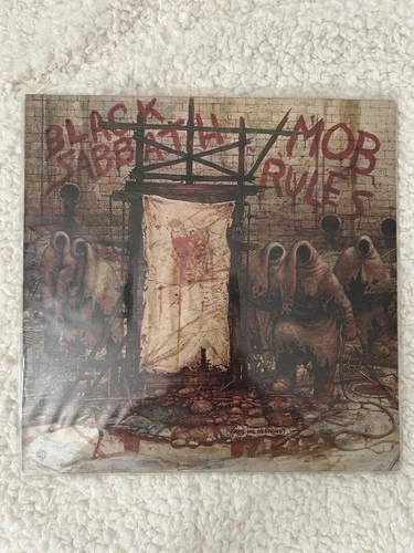 Black Sabbath - Mob Rules - Warner Bros. Records Vinyl LP Heavy Metal Rock 1981