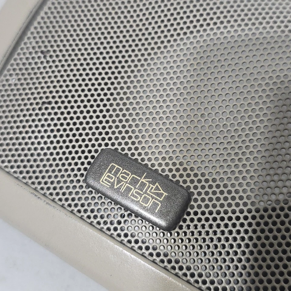 Lexus GX470 2003-2009 escotilla trasera izquierda altavoz parrilla cubierta marca Levinson marfil OEM Foto 3 de 4