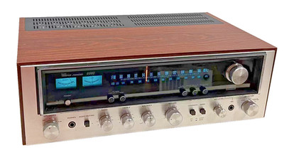 Vintage Sansui 6060, 40W Receiver, 1976, Pro. Serviced, 90-Day L+P Warranty.