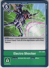 Digimon TCG Electro Shocker Uncommon Starter Deck 04: Giga Green ST4-16 U