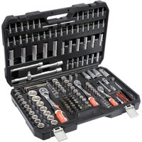 Yato Werkzeugkoffer 173-Tlg. Ratschen SteckschlüSsel 1/4'' 3/8'' 1/2'' YT-38931