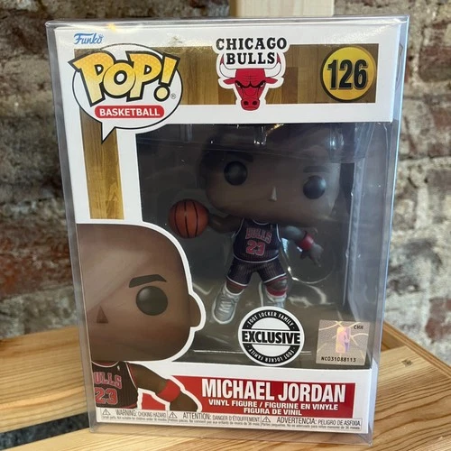 Michael Jordan (Black Pinstripe) Chicago Bulls NBA Funko Pop Basketball 126