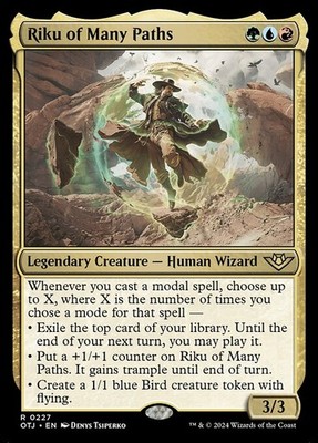 [MTG] Riku of Many Paths (0227) (OTJ) LP-HP