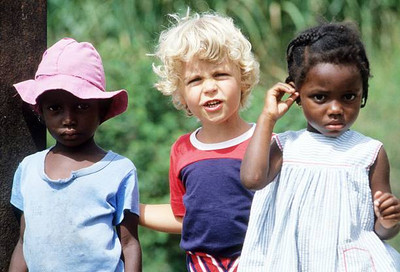 Tim Oliver Kruger-Bockelmann locals Barbados island state Caribbe- 1979 Photo 2
