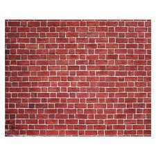 10 x 8 Ft Christmas Brick Wall Backdrop for Photoshoot Polyester Fabric Brick...