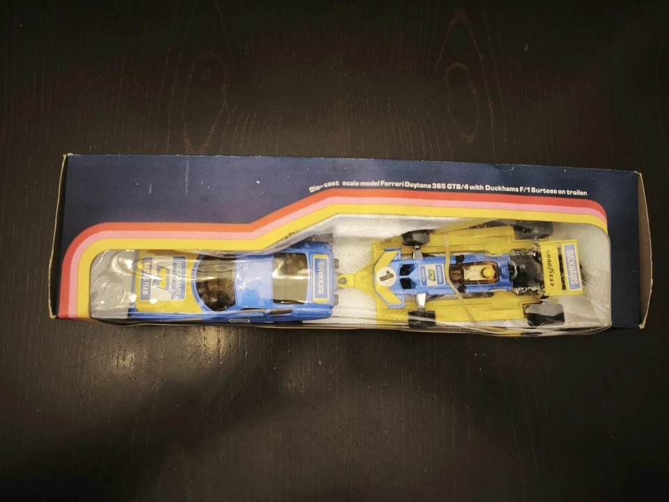 CORGI GS 29 Duckhams Formula 1 Surtees Racing Set Gify Set 29 Trasporto Auto F1 - Immagine 2 di 4